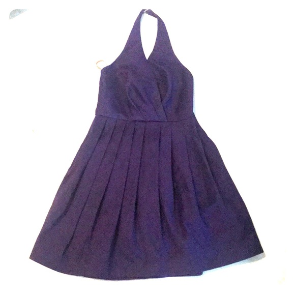 Halston Heritage Dresses & Skirts - Halston Heritage purple halter dress